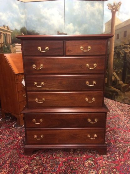 Vintage Chest of Drawers, Vintage Dresser, Mahogany Dresser - Image 2