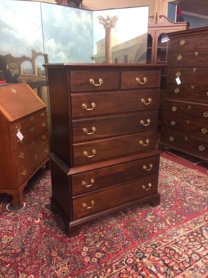 Vintage Chest of Drawers, Vintage Dresser, Mahogany Dresser - Image 3