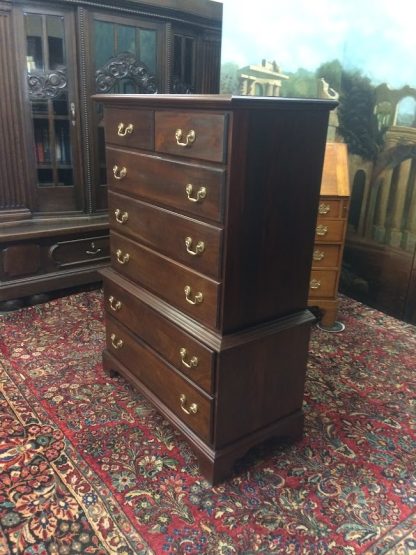 Vintage Chest of Drawers, Vintage Dresser, Mahogany Dresser - Image 4