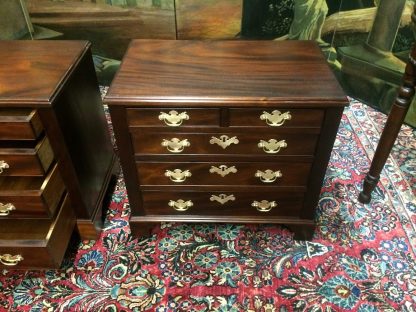 Vintage Mahogany Nightstand Chests, Pair of Nightstand Chests Mahogany - Image 12