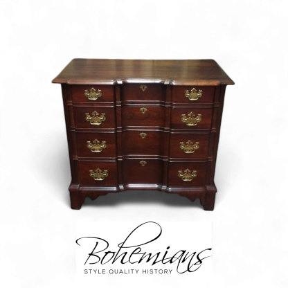Vintage Blockfront Chest of Drawers, Pennsylvania House Furniture