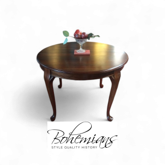 Vintage Round Dining Table, Pennsylvania House Furniture