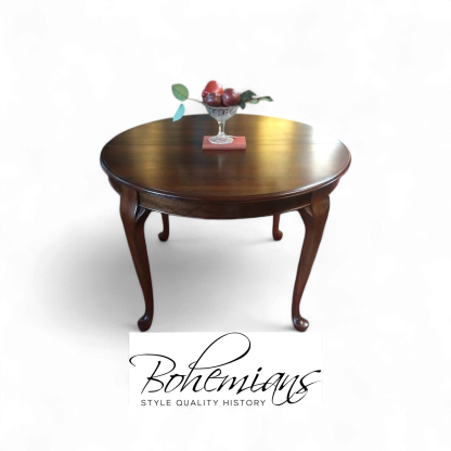 Vintage Round Dining Table, Pennsylvania House Furniture