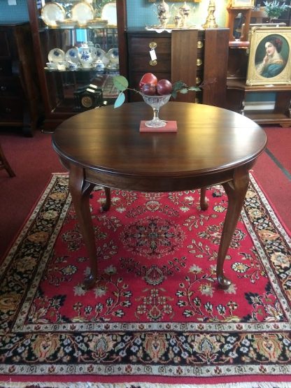 Vintage Round Dining Table, Pennsylvania House Furniture - Image 2
