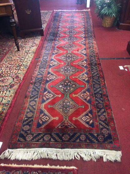 Vintage Persian Runner Rug, Persian Runner - Image 7