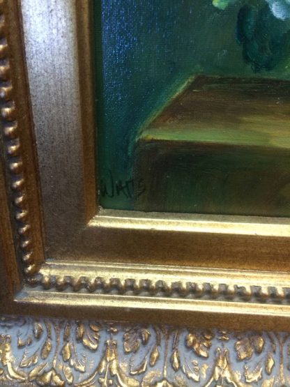Vintage Oil on Canvas, Signed and Framed, Floral Still Life - Image 3