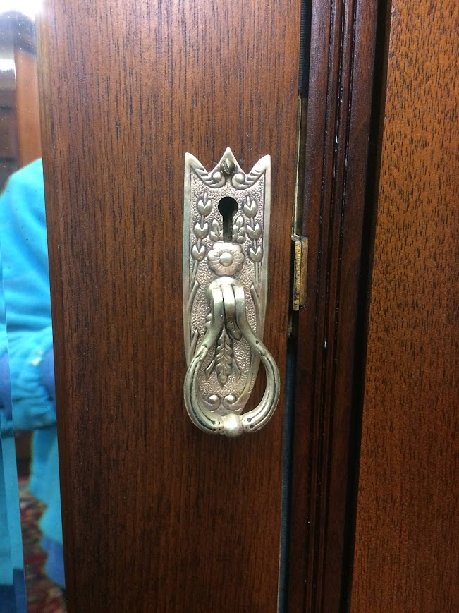 Antique Wardrobe, Gentleman's Wardrobe, Art Nouveau Wardrobe - Image 13