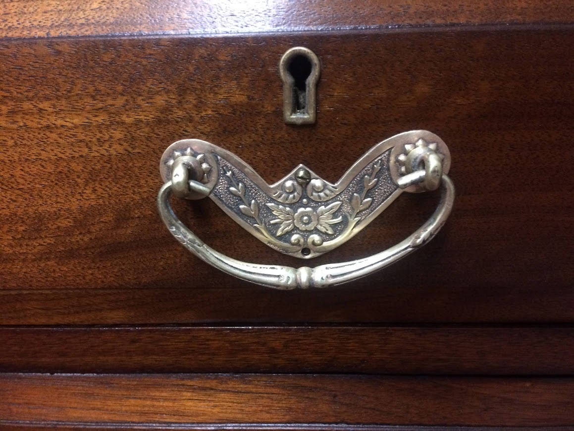 Antique Wardrobe, Gentleman's Wardrobe, Art Nouveau Wardrobe - Image 8