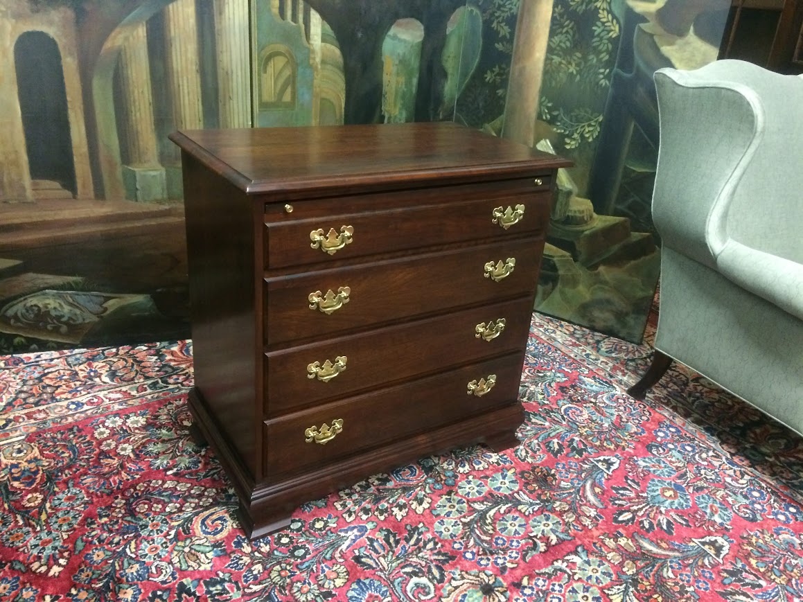 Vintage Bachelor Chest, Accent Chest, Cherry Dresser - Image 4