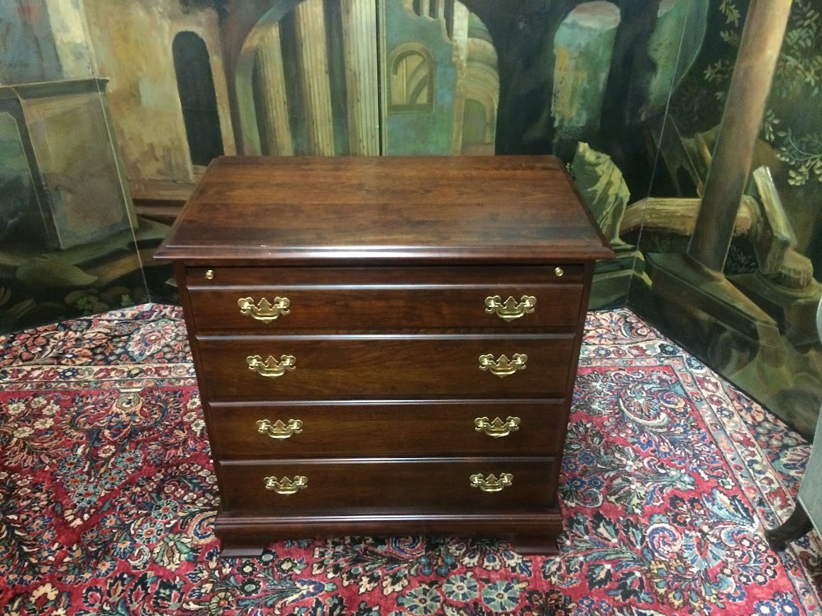 Vintage Bachelor Chest, Accent Chest, Cherry Dresser - Image 6