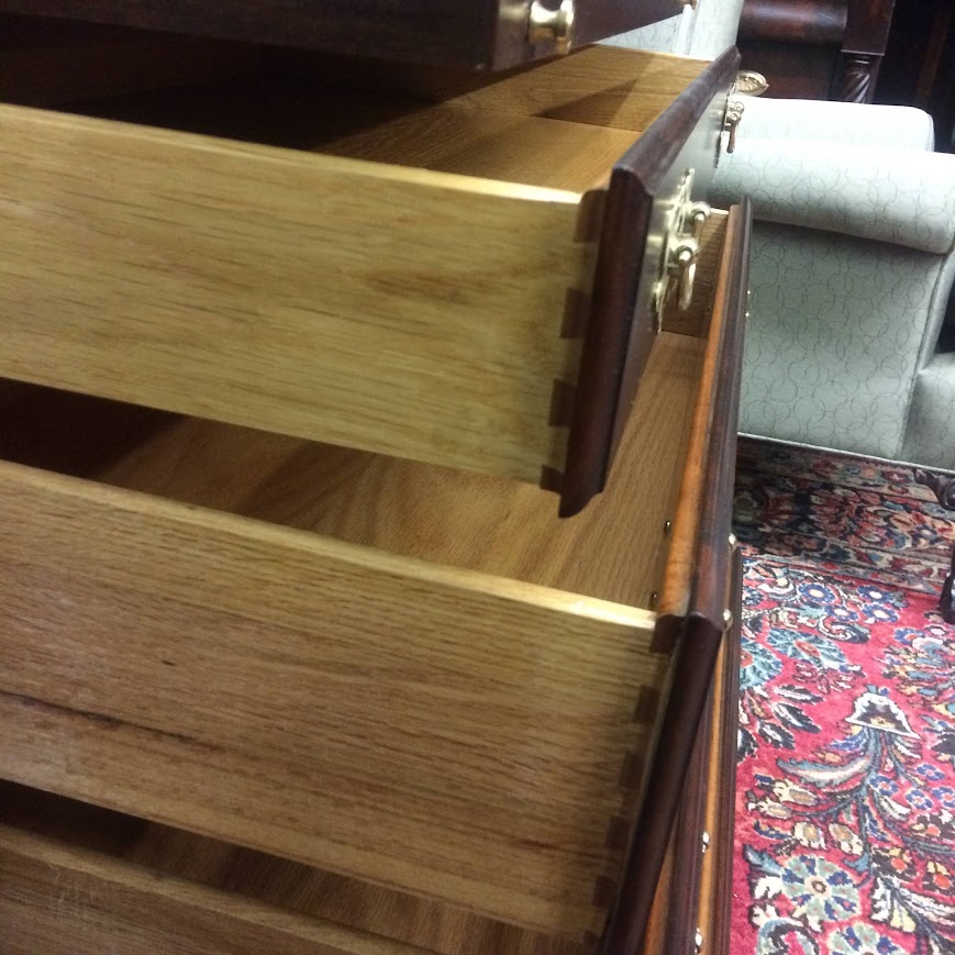 Vintage Bachelor Chest, Accent Chest, Cherry Dresser - Image 9