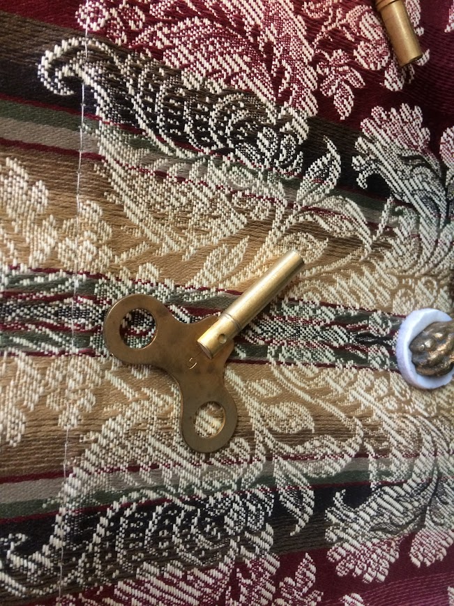 Antique Marble Clock with Garniture Set, French Clock Set - Image 8