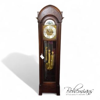 Vintage Grandfather Clock, Tubular Bell Clock