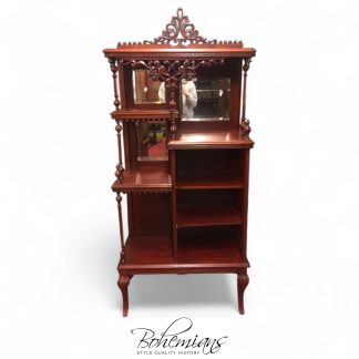 Antique Étagère, Victorian Shelf Cabinet