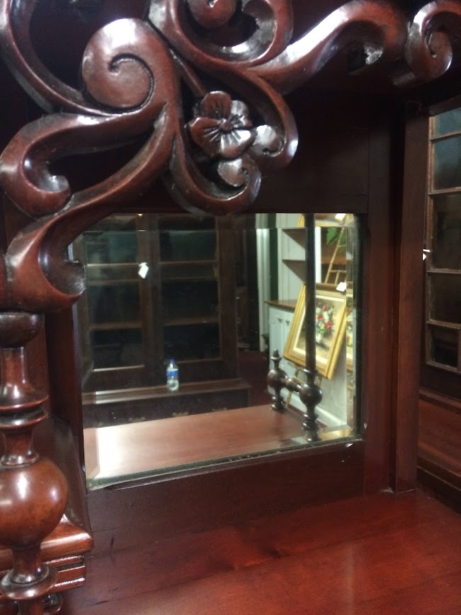 Antique Étagère, Victorian Shelf Cabinet - Image 8