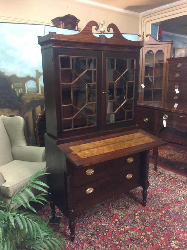 Antique Secretary Desk, Federal Period Desk - Image 10
