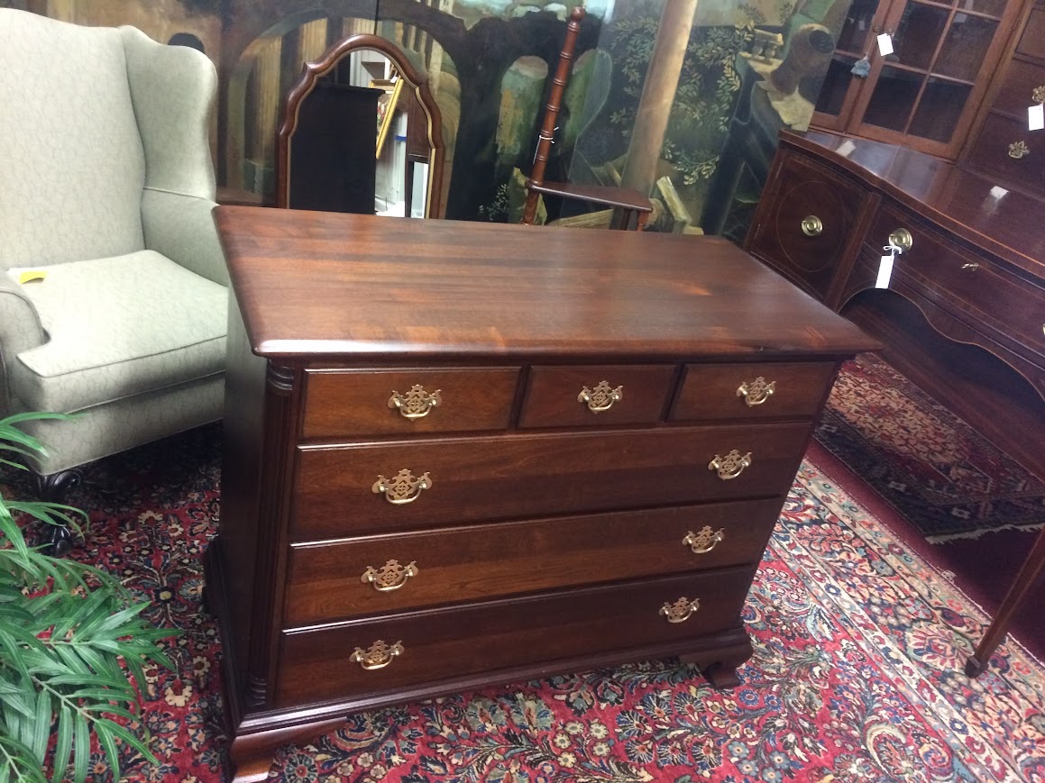 Vintage Dresser, Kling Mahogany Dresser, Federal Style Dresser - Image 5