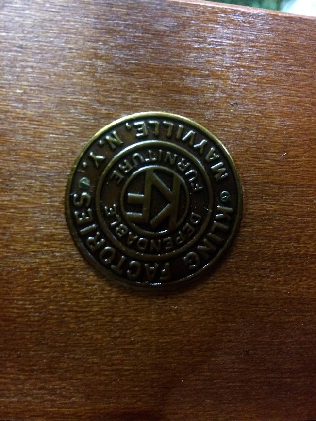 Vintage Dresser, Kling Mahogany Dresser, Federal Style Dresser - Image 11