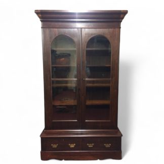 Antique Bookcase, Rosewood Bookcase, Victorian Bookcase