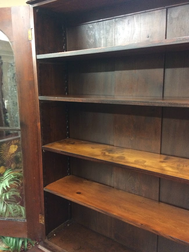 Antique Bookcase, Rosewood Bookcase, Victorian Bookcase - Image 7