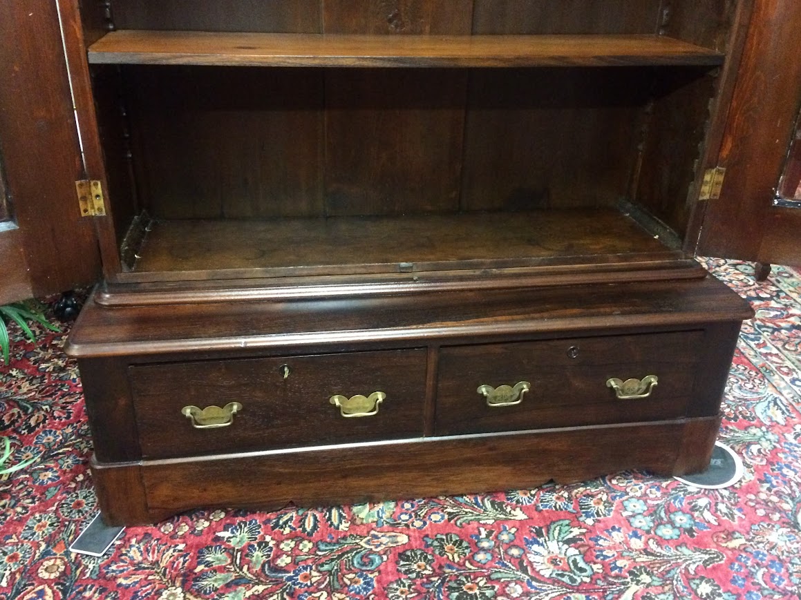 Antique Bookcase, Rosewood Bookcase, Victorian Bookcase - Image 11