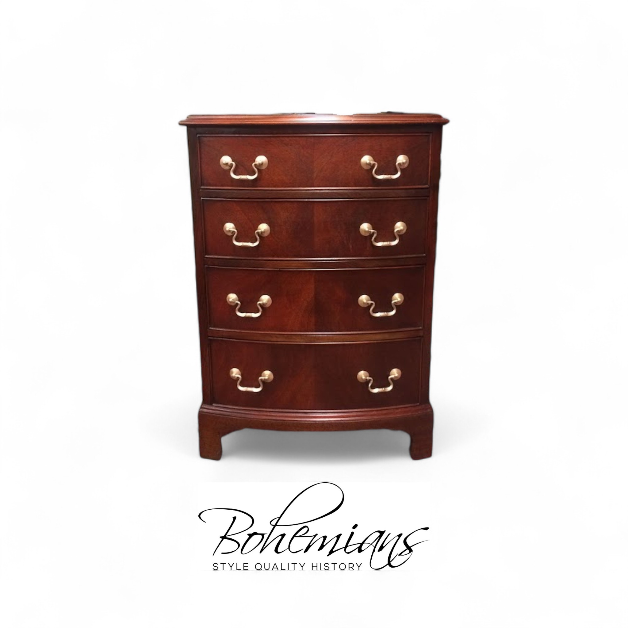 Small Vintage Four Drawer Chest, Accent Chest