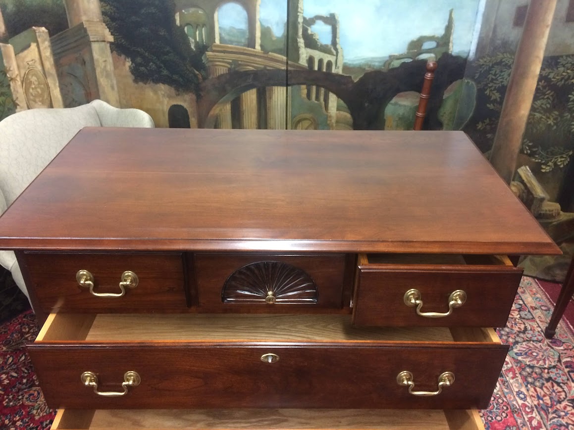 Vintage Tall Chest, Statton Furniture, Cherry Tall Chest - Image 13