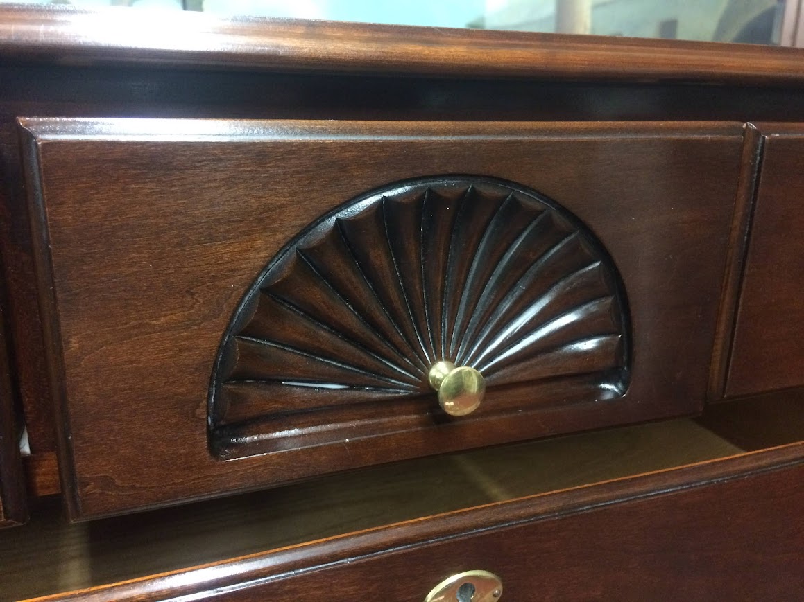 Vintage Tall Chest, Statton Furniture, Cherry Tall Chest - Image 10