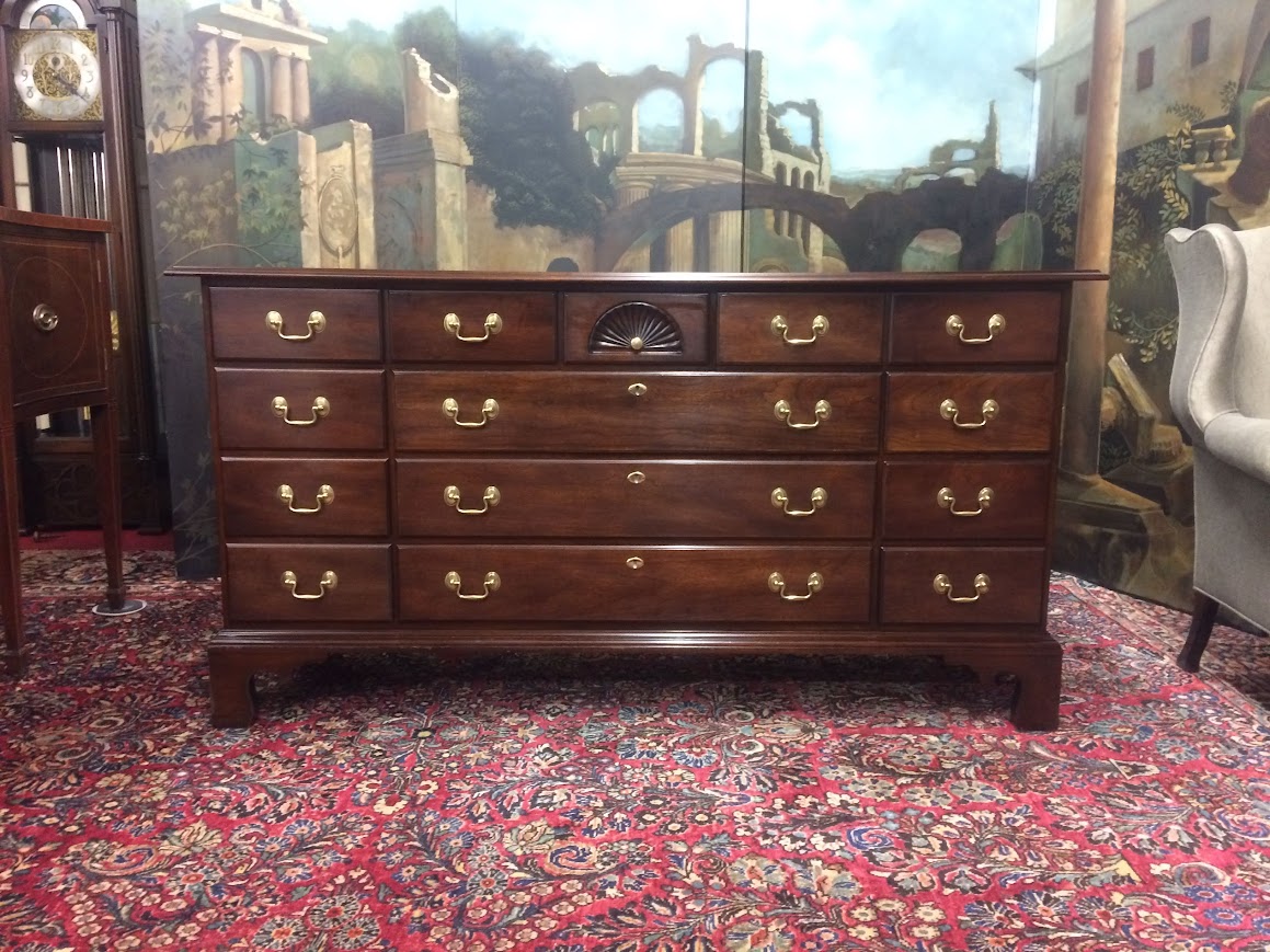 Vintage Dresser, Cherry Triple Dresser, Statton Furniture - Image 3