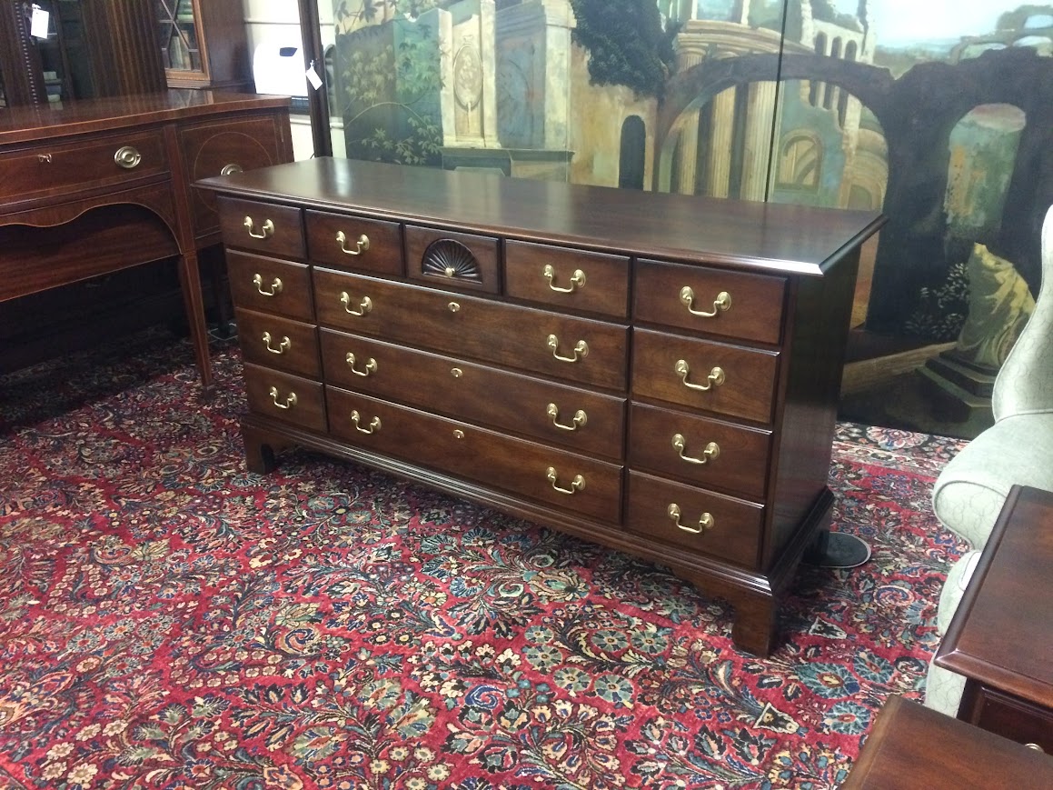 Vintage Dresser, Cherry Triple Dresser, Statton Furniture - Image 5