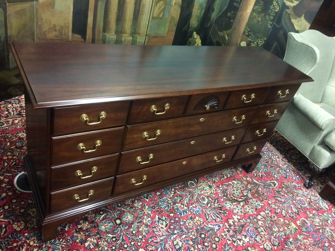 Vintage Dresser, Cherry Triple Dresser, Statton Furniture - Image 6