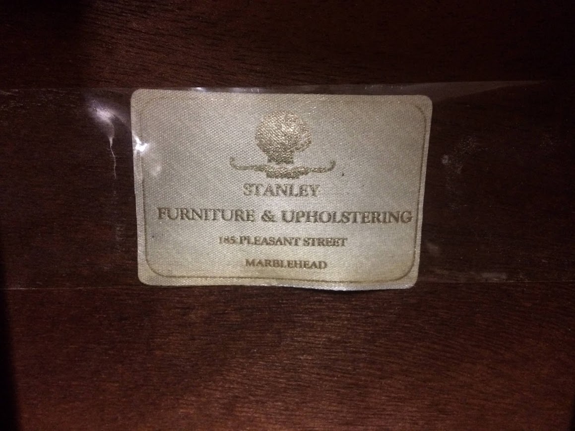 Vintage Tea Table, Stanley Furniture Tea Table, Inlaid Federal Table - Image 7