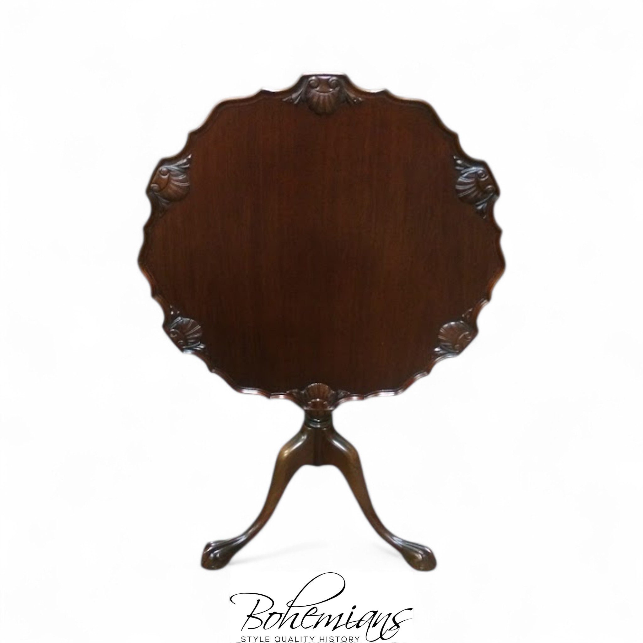 Vintage Tilt Top Table, Ferguson Furniture