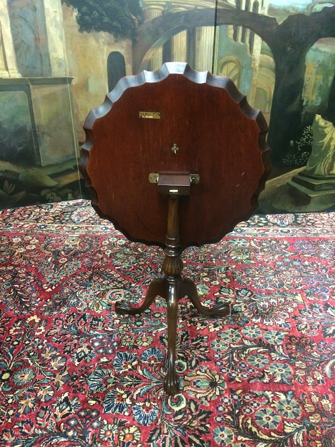 Vintage Tilt Top Table, Ferguson Furniture - Image 5