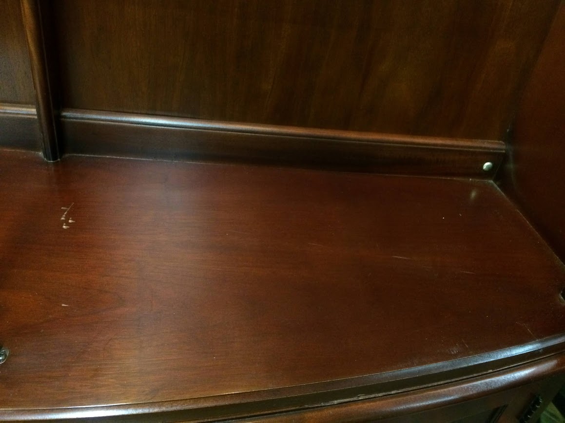 Vintage Curio Cabinet, Display Cabinet, Hickory Chair Furniture (Winterthur Collection) - Image 10