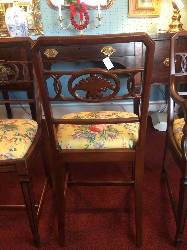 Antique Dining Chairs, Paine Furniture Company, Set of Four - Image 14