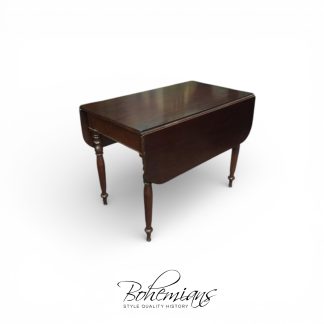 Antique Drop Leaf Table, Walnut Drop Leaf Table