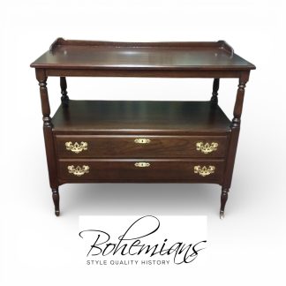 Vintage Server with Wheels, Ethan Allen Furniture