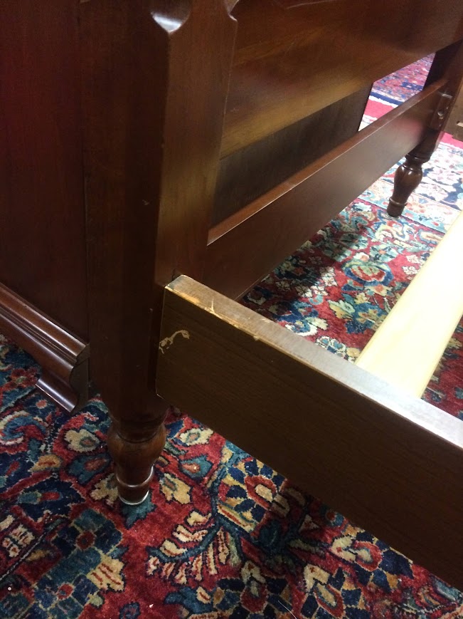 Vintage Poster Bed, Twin Size Poster Bed, Ethan Allen Furniture - Image 11