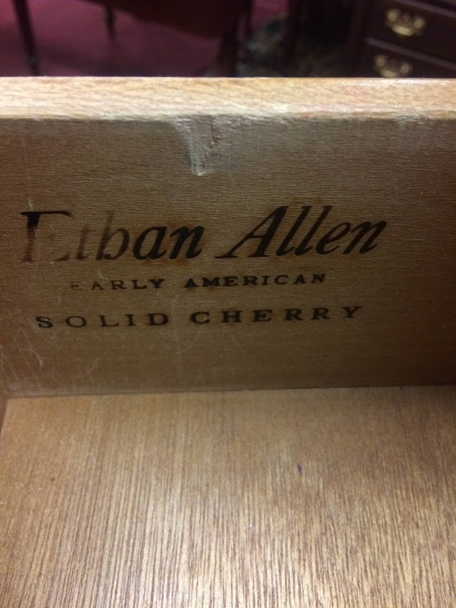 Vintage Chest of Drawers, Cherry Dresser, Ethan Allen Furniture - Image 11