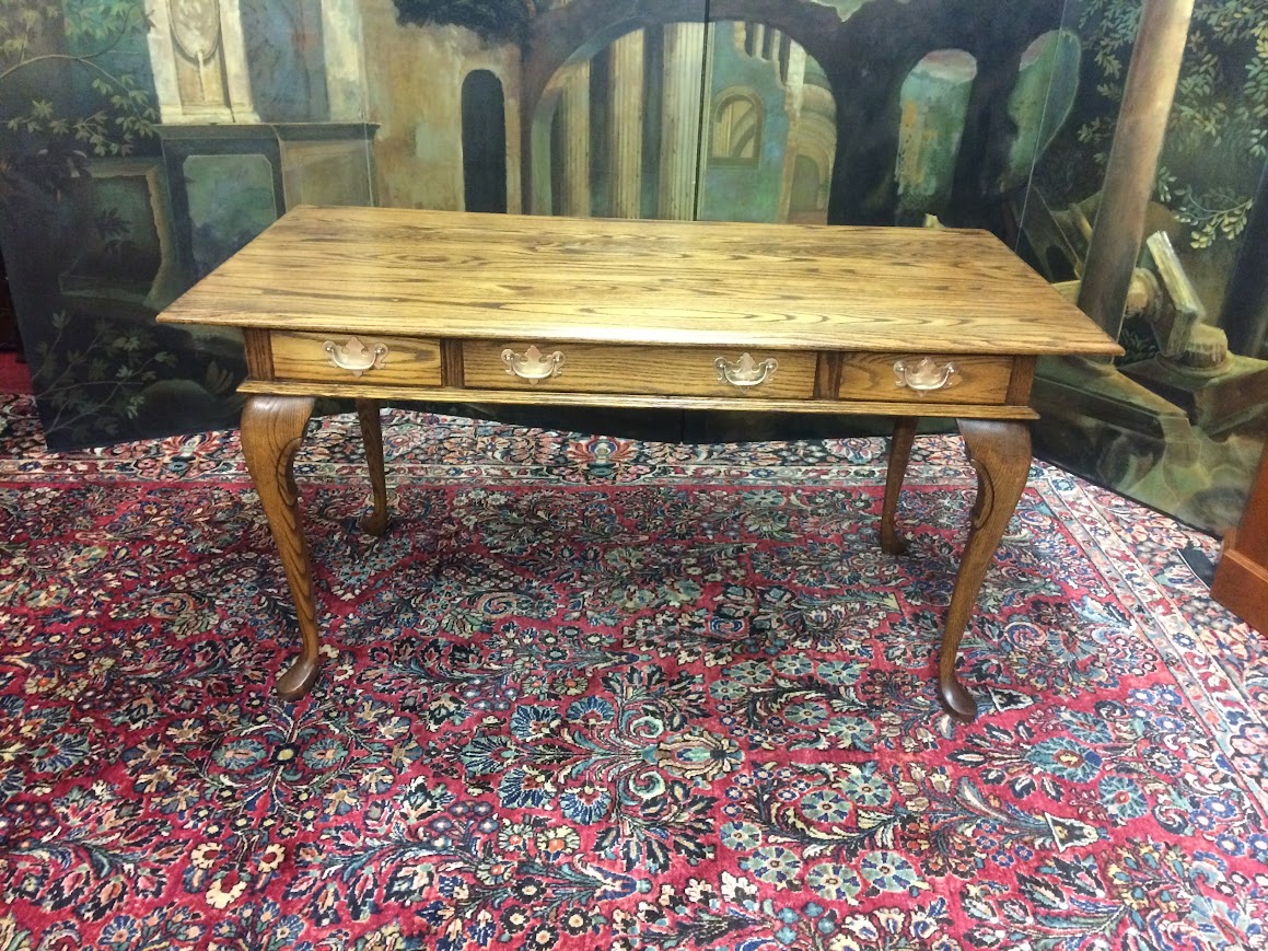 Vintage Oak Desk, Pennsylvania House Furniture - Image 2