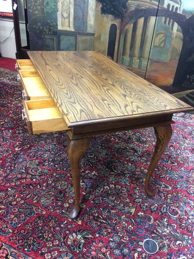 Vintage Oak Desk, Pennsylvania House Furniture - Image 8