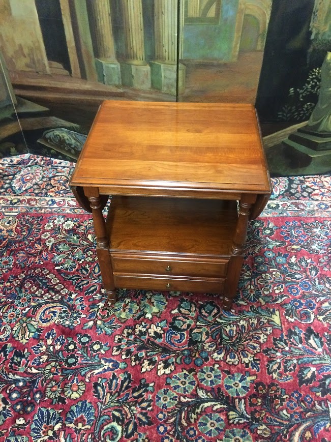 Vintage Accent Table, Drop Side Table, Pennsylvania House Furniture - Image 4