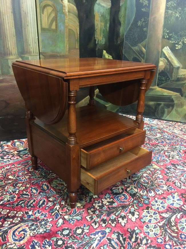 Vintage Accent Table, Drop Side Table, Pennsylvania House Furniture - Image 5