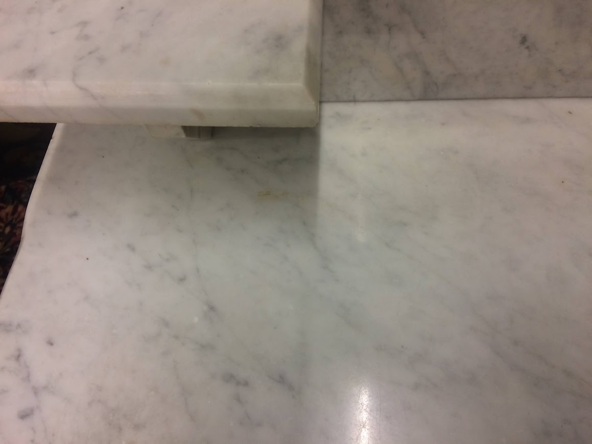 Walnut Washstand, Victorian Marble Top Washstand - Image 8