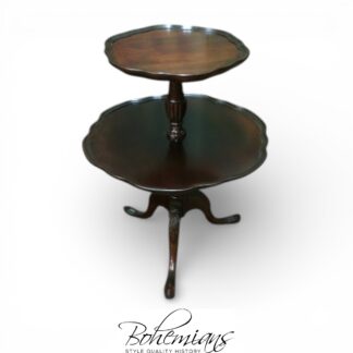 Tiered Accent Table, Dumbwaiter Table