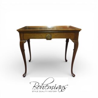 Vintage Tea Table, Mahogany Accent Table