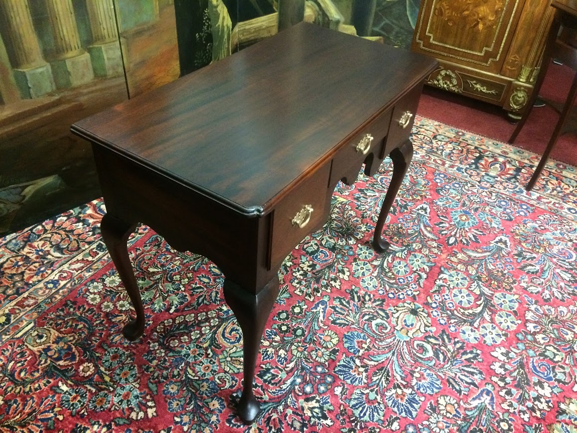 Antique Mahogany Desk, Vanity - Image 4