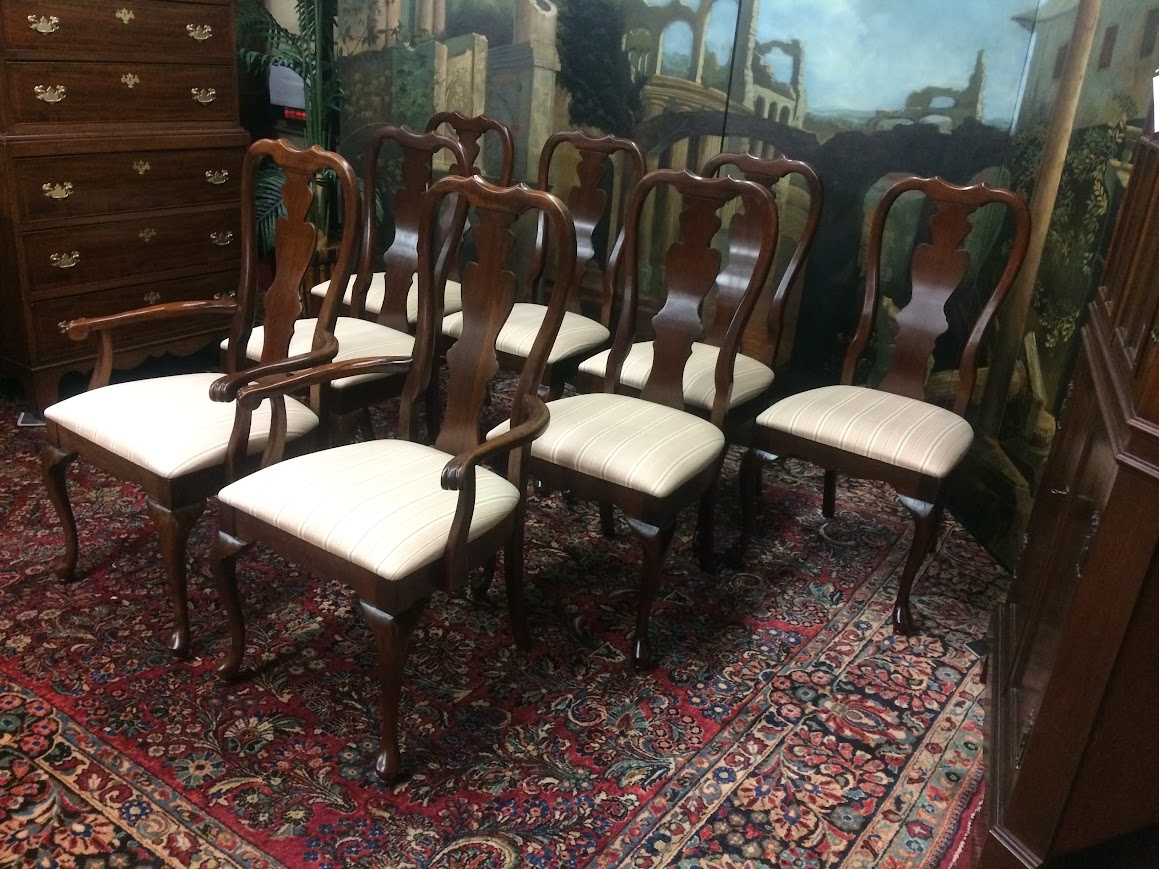 Vintage Dining Chairs, Jamestown Sterling Furniture, Set of Eight - Image 3