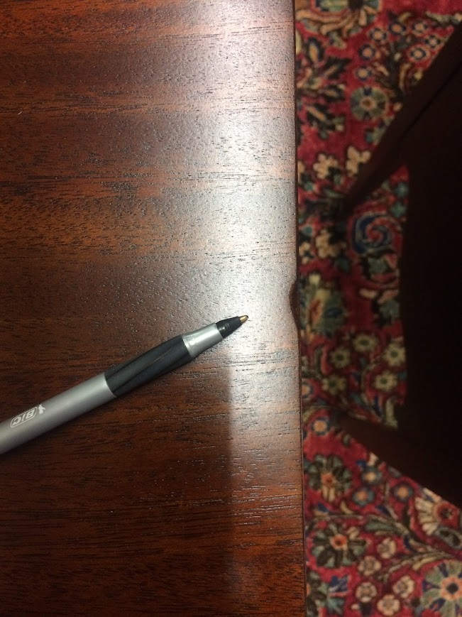 Vintage Banded Mahogany Nightstands, The Pair - Image 8